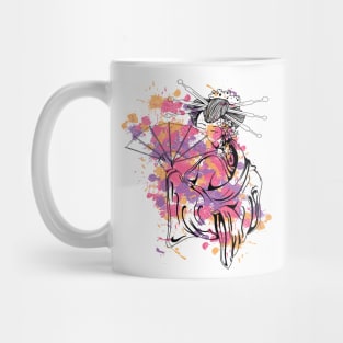 Shy Geisha Mug